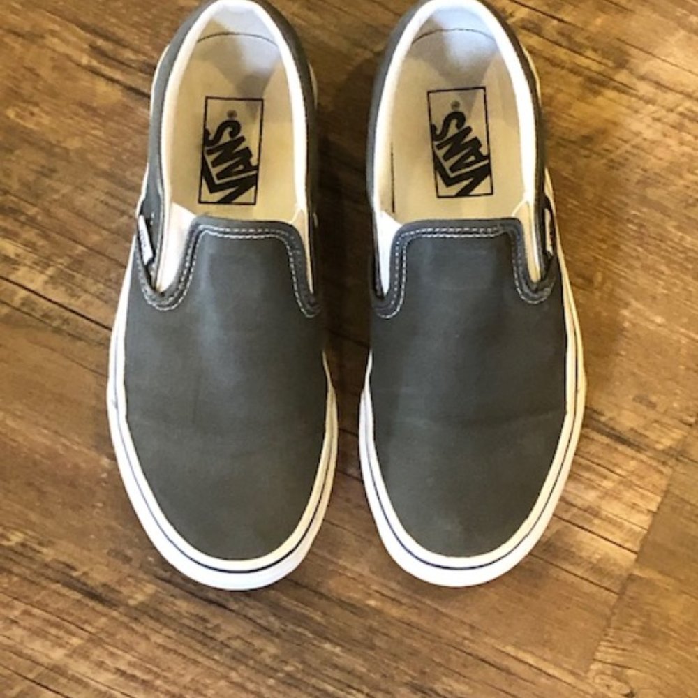 Vans Classic Slip-On Charcoal Color